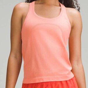 NWT Lululemon Sunny Coral Swiftly Tech Racerback Tank - Size 12